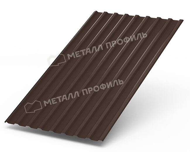 Профнастил МП20 х 1100 - R (Steelmatt-20-8017-0.4±0.08мм) в Голицыно