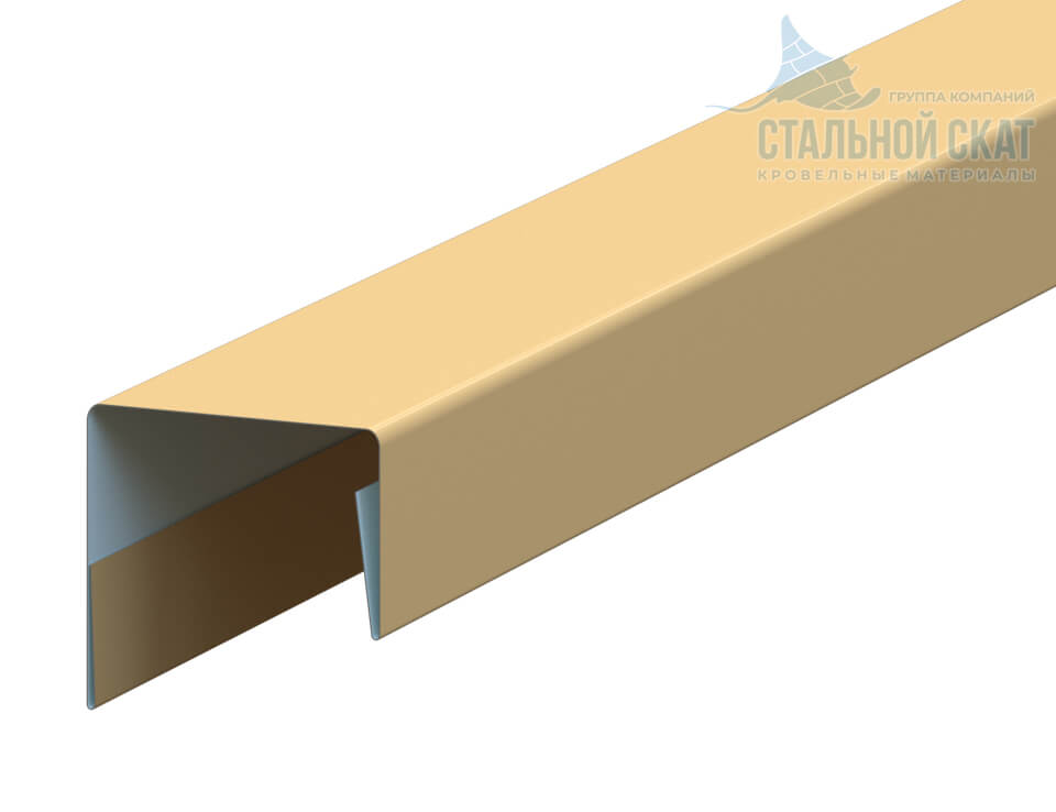 Планка П-образная 23х22х2000 NormanMP (ПЭ-01-1015-0.5) в Голицыно