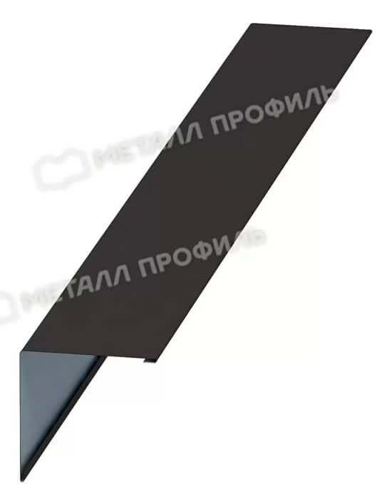 Планка угла наружного 115х115х2000 (Steelmatt-20-8017-0.4) в Голицыно