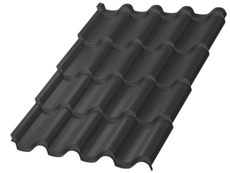 Металлочерепица МП Монтерроса-M (ПуреМПтек_Мат-20-7021-0.5)